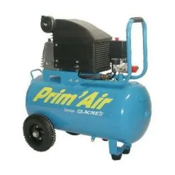 Lacme - Compresseur 2CV Monophasé 13 M3/h 50L Avec Tuyau Et Souflette - PRIMAIR 13/50