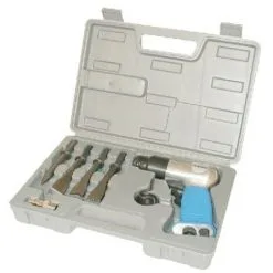 Lacme - Kit 9 Pièces Coffret Marteau Burineur à Air 4500 Cps/min