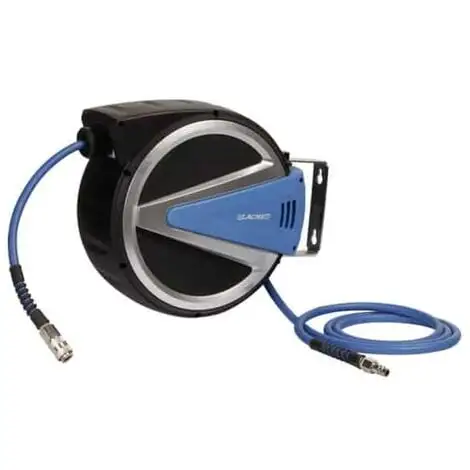 LACME Enrouleur Auto Carter Fermé 20m +2m Ø8 Mm LACM'FLEX - 326020 1 LACME Enrouleur Auto Carter Fermé 20m +2m Ø8 Mm LACM'FLEX - 326020