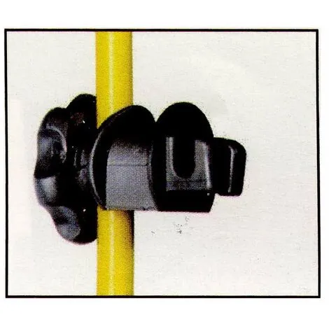 LACME Isolateur Pour Fils Et Câbles ISOBLOC Pour Piquets De Fer Paquet De 25 Pièces 2 LACME Isolateur Pour Fils Et Câbles ISOBLOC Pour Piquets De Fer Paquet De 25 Pièces – Image 2