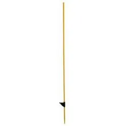 LACME Piquet De Cloture Fibre De Verre Jaune ø12 + Talon 1.25m