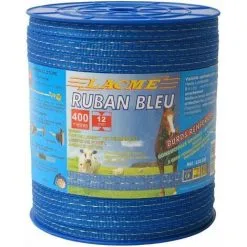 LACME Ruban Bleu Rb 12-400, 2 Cond. Cuivre ø 0,25mm, 4 Inox ø 0,25mm