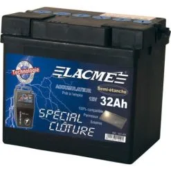 LACME Batterie Clôture 12V 32Ah - Lacmé